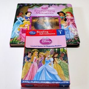 Disney Princess Reading Adventures Level 1 and Enchanting Moments Book S…